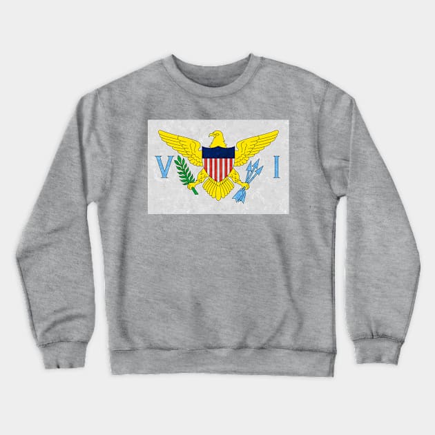 Flag of the US Virgin Islands Crewneck Sweatshirt by Enzwell